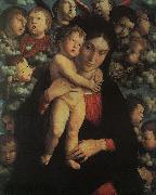 Andrea Mantegna Madonna and Child with Cherubs Germany oil painting reproduction